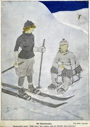 Skiën en sleeën - Duitse pers