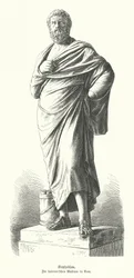 Standbeeld van Sophocles, Oud-Griekse toneelschrijver
