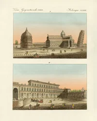 Vreemde gebouwen in Italië