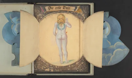 Tabellen die de mens in drie verschillende staten vertegenwoordigen, Add MS 5788