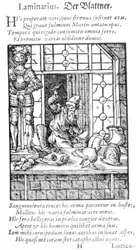 De Wapenmaker, gegraveerd door Hartman Schopper