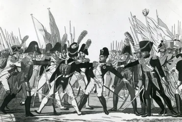 Het einde van Napoleon als keizer