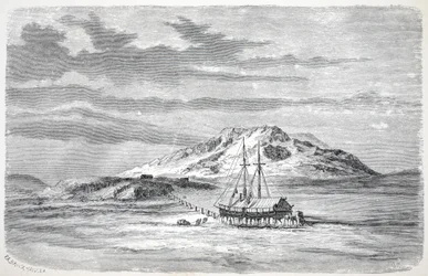 De Germania op Sabine-eiland, Londen 1874