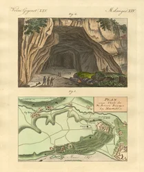 De grotten van Maastricht van buiten
