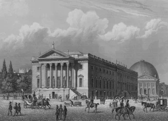 Het koninklijk operahuis en de St. Hedwig