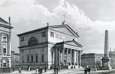 De Sint-Nicolaaskerk, Potsdam, Duitsland