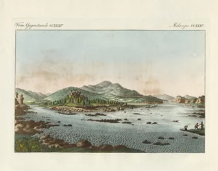 De wervelingen van de Donau in Neder-Oostenrijk