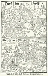 Titelpagina van de eerste editie van Sebastian Brant