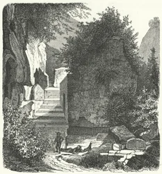 Graf van de Romeinse dichter Vergilius, Posillipo, Napels