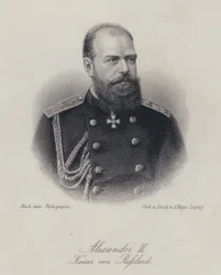 Tsaar Alexander III van Rusland