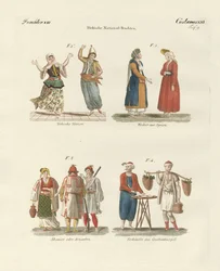 Turkse nationale klederdrachten