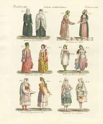 Turkse nationale klederdrachten