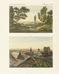 Twee uitzichten op Parijs