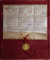 Onderneming door keizer Frederik II (1194-1250) om koning Lodewijk IX (1214-70) te voorzien van paarden, wapens en proviand voor de Zevende Kruistocht, 1246
