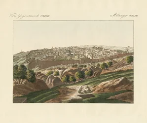 Uitzicht op Jeruzalem