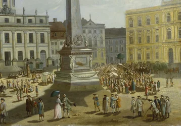 Uitzicht op het stadhuis, Potsdam