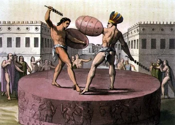Offer van de gladiatoren