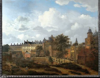 Paleis van de hertogen van Bourgondië in Brussel, België