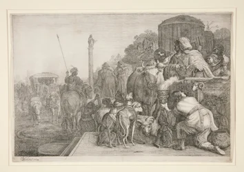 Paulus en Barnabas in Lystra