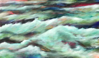 Easter Pacific, 2018 (acrylverf op doek)