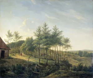 Heuvelachtig landschap