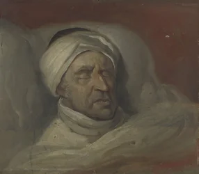 De heer Willem Bilderdijk na zijn dood
