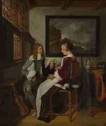 Sentimenteel gesprek, vroege 1660s