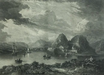 Dumbarton Kasteel, ca. 1880