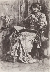 Illustratie voor Het Verhaal van Hereward, De Kampioen van Engeland