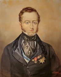 Portret van Llamado Jose Maria Queipo del Llano Ruiz de Saravia (1768-1843) Conde de Toreno