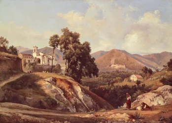 Landschap van de regio Campania