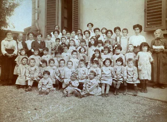 Kinderen van de reservisten op de 