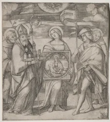 Patroonheiligen van Bologna, ca. 1515-1520