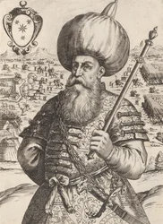 Sinan Bassa, Cap. Generaal van het Leger van Maumet Impe. de Turken, 1596.