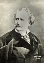Portret van Henri Lafontaine (foto)
