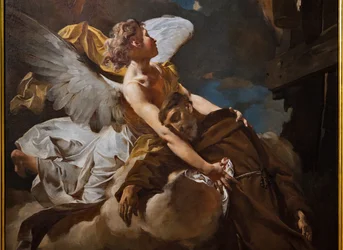 Extase van St. Franciscus (detail)