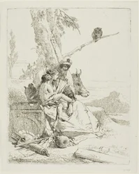 De Familie van de Oosterse Boer, uit Scherzi