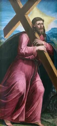 Christus draagt het kruis