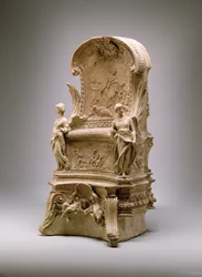 Stoel van St. Peter, 1658 (terracotta)
