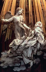 Extase van St. Teresa van Avila, Cornaro-kapel van de kerk van Santa Maria della Vittoria, Rome