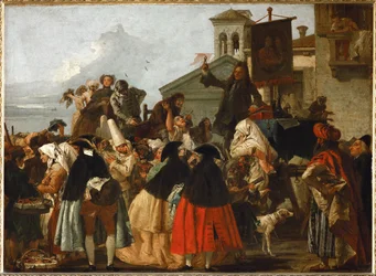 De charlatan - de tandarts c.1754-55 ...