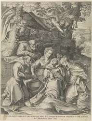 Mystiek huwelijk van H. Catharina van Alexandrië