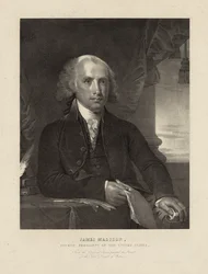 James Madison, vierde president van de Verenigde Staten, c.1828