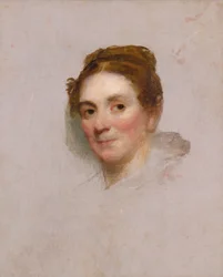 Portret van een dame, ca. 1820-1825