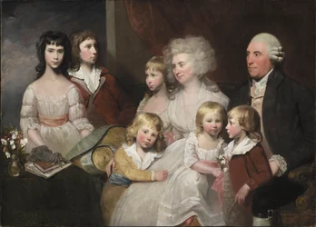 De familie Todd, c.1785