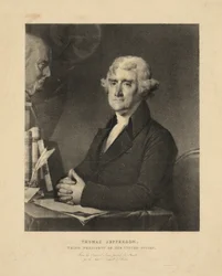Thomas Jefferson, derde president van de Verenigde Staten
