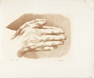 Studie van twee handen
