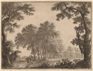 Landschap met Tobias en de Engel