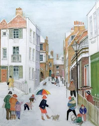 De berg, Hampstead, 1990