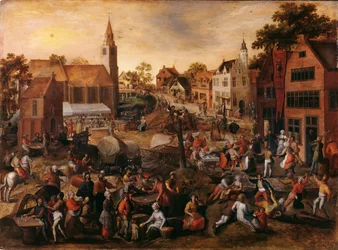 Dorpsfeest in Sint-Joris